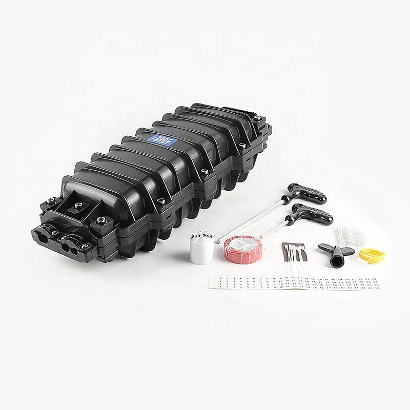 96 Core 3in 3out Horizontal Type Aerial Fiber Optic Access Terminal Splice Joint Closure