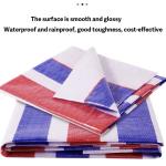 Single Item 100% Waterproof PP/PE Stripe Tarpaulin for Car Covers Trucks Trains