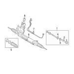 Auto Parts 32106795227 Auto Parts Hydraulic Power Steering Pipe Power Steering