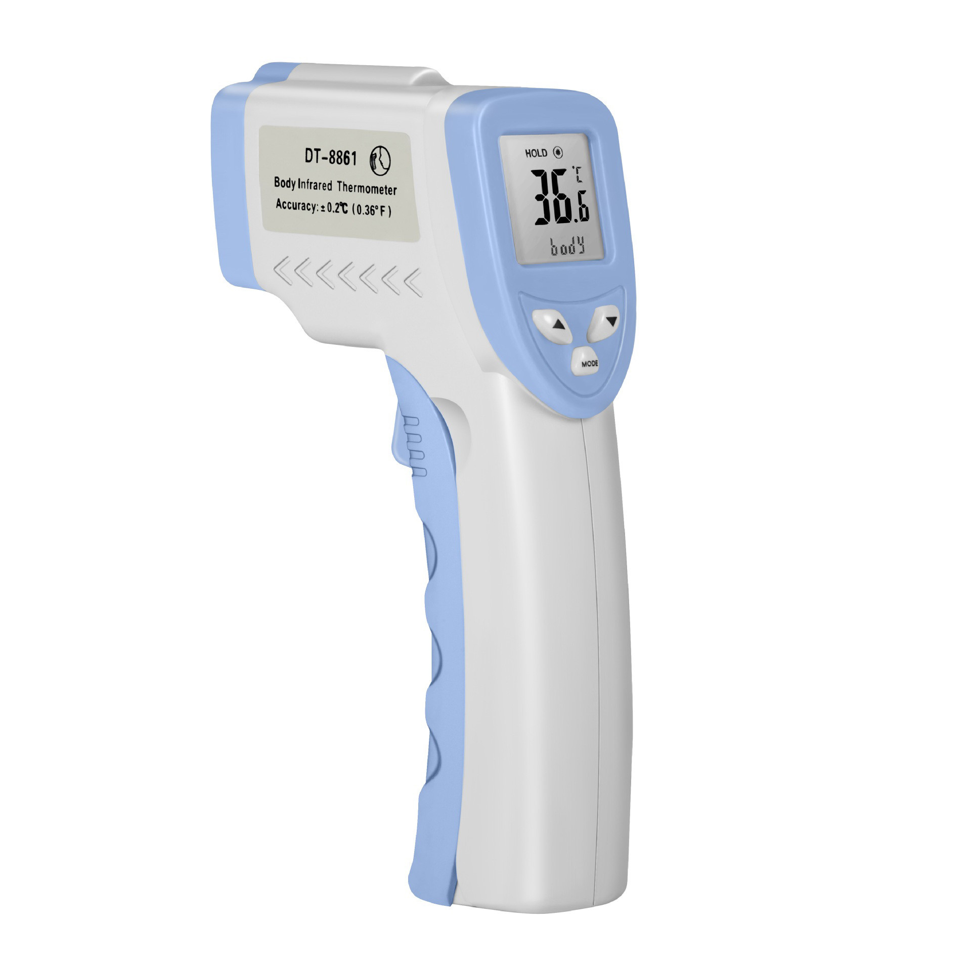 LCD Display Non Contact Thermometer , Digital Infrared Baby Thermometer