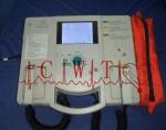 Cardiac Shock Used Defibrillator machine 3 Channel For ICU