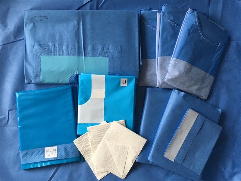 Disposable extremity pack,upper limb surgical pack with elastic film