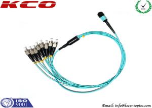 Wholesale FTTA 3.0mm Fiber Optic MPO MTP To 8 FC UPC Patch Cord MPO SM MM Trunk Cable from china suppliers