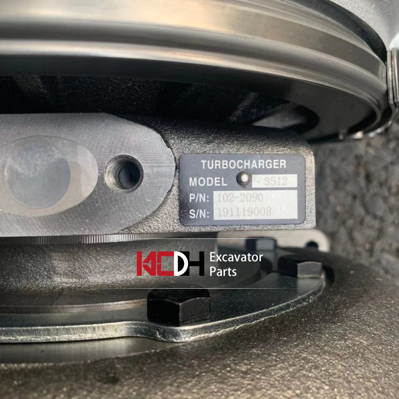 50kg Diesel 3512 Excavator Turbocharger 102-2090