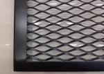 ISO9002 Stretching Black Expanded Metal Lath Sheet 60*120mm 20*40mm Hole
