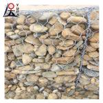 Low Carbon Steel Wire Mesh Hexagonal Gabion Mesh Woven Gabion Stone Cage