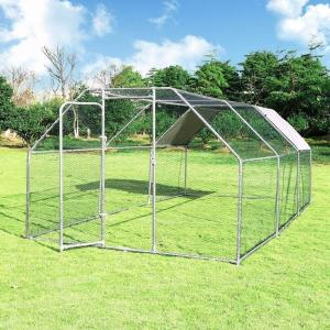 Wholesale 3mx6m Walk In Metal Chicken Run For Poultry Hen from china suppliers