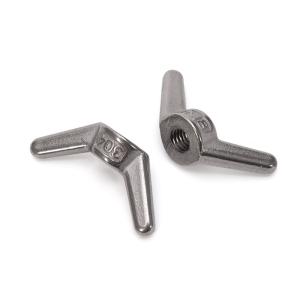 Wholesale Corrosion-Resistant Customised Logo DIN315 Butterfly Wing Nuts Stainless Steel 304 316 with Black Oxide Plain Finish from china suppliers