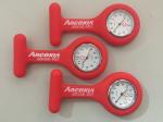 Colorful Silicone Rubber Nurse Watches Doctor Medical Wristwatch Accept Pantone