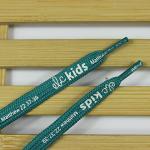 Polyester Twisted Rope Shoelaces Green Thick Braided Rope Laces