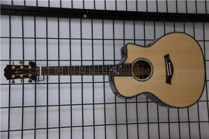 Wholesale Acoustic guitar Tays 916 Solid Spruce Mother Of Pearl inlay with EQ Free Shipping from china suppliers