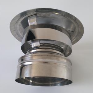 Wholesale Stainless Chimney Flue Rain Caps , Flue Rain Cap For Fireplace Stove Pipe from china suppliers