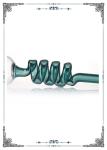 5.5 Inch Smoking Pipe Pyrex Glass Oil Burner Mini Helix Water Bong Ball Balancer