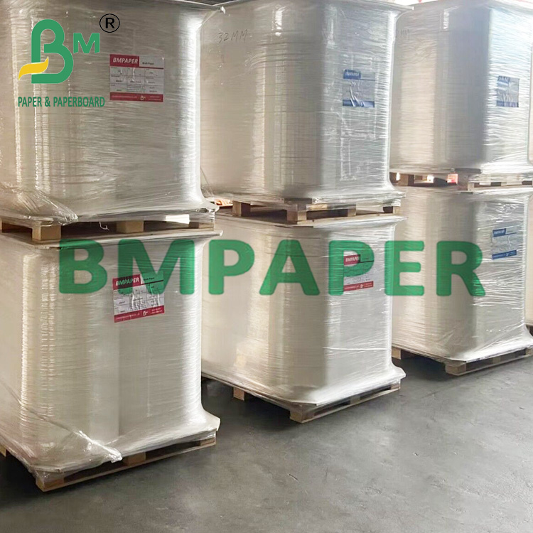 15" x 1000' White Polyboard 1 Side PE Coated Paper For Frozen Food 275g