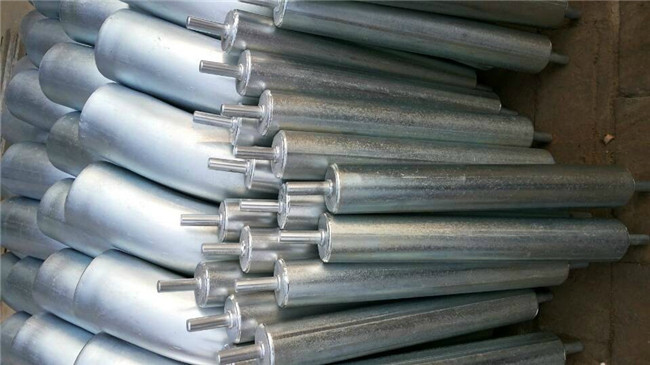 76 Mm Belt ISO Steel Conveyor Rollers Carrying Stainless