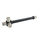 Mini DIN Female 4 Way antenna Coax Splitter Power Pass 6000MHz -165dbc