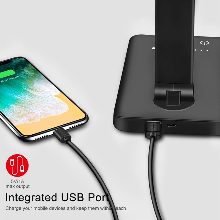 2 In1 Brightness Adjustable 5W QI Wireless Charging Pad