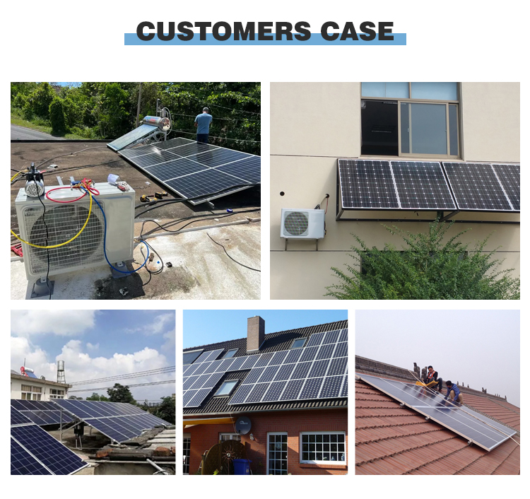 1.5Hp/12000Btu/1Ton Hybrid Wall Mounted Hybrid Solar Air Conditioner Air Conditioner Solar Energy Split Solar Air Conditioner Dc