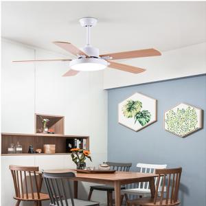 Wholesale 52 Inch Ceiling Fans 5 Blades Inverter wooden retro remote control creative wood ceiling fan Light(WH-CLL-20) from china suppliers