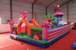 Flower Fairy Inflatable Fun City 0.9mm PVC Made For Festival Activities