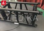 Matt Black Aluminum Spigot Truss For Indoor Concert Parties , DJ Truss System