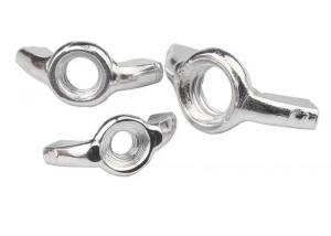 Wholesale M6 M8 Stainless Steel SUS 304 SS 316 butterfly wing nuts DIN314 from china suppliers