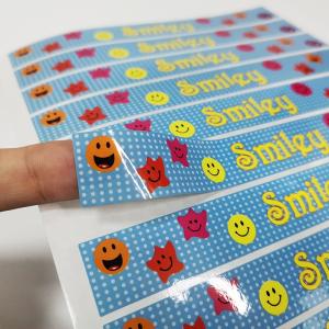 Wholesale Custom Printing Repositionable Self Adhesive Sticker Gloss Finishing from china suppliers