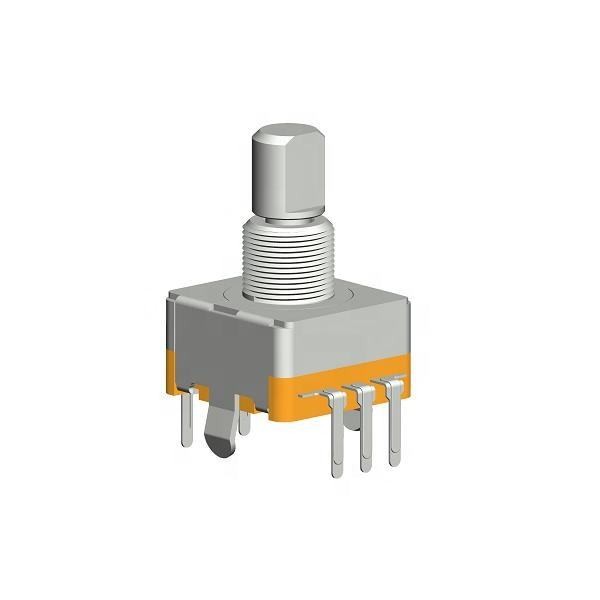 12mm EC12 rotary enocder with insulated shaft with switch EC1211-01-X2B-HA1 FOB