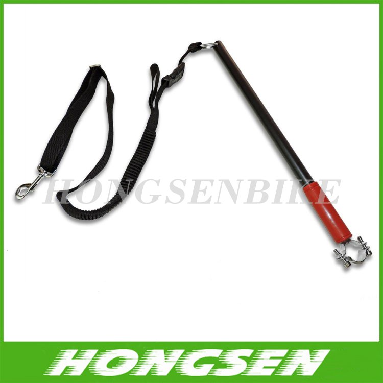 Retractable & Rotatable Dog Bicycle Leash Bike Lead Attachment Removable Springy