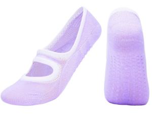 Wholesale Custom Logo Dance Backless Yoga Grip Socks / Non - Slip Ankle Socks from china suppliers