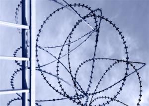 Wholesale High Security Barbed Razor Wire Mesh Low Carbon Steel Wire Or Ss Wire from china suppliers