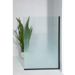 Apartment Shower Screen Silk Screen Printing Tempered Glass with Customized Logo