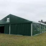 25x50m White Durable Outdoor Warehouse Tents Logistics Conservatory