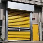 High Performance Automatic Aluminum Industrial Roller Shutter Doors AC 220V