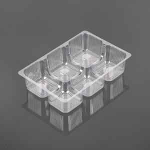 Wholesale Hengmaster Food Grage Disposable Plastic Biscuit Disposable Snack 6-com PET Tray from china suppliers