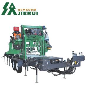 Wholesale Horizontal Portable Swing Blade Sawmill on Wheels for Furniture Band Saw Type from china suppliers