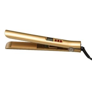 Wholesale LCD gloden high speed heat hair straightener iron from china suppliers