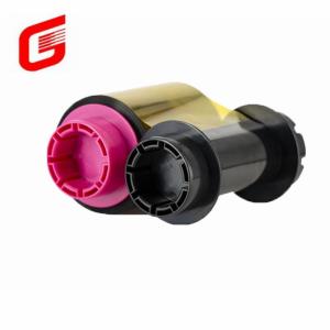 Wholesale Carton Size 48X35.5X26 cm PR5002-R4C Color Ribbon for NISCA PR-C201 ID Card Printer from china suppliers