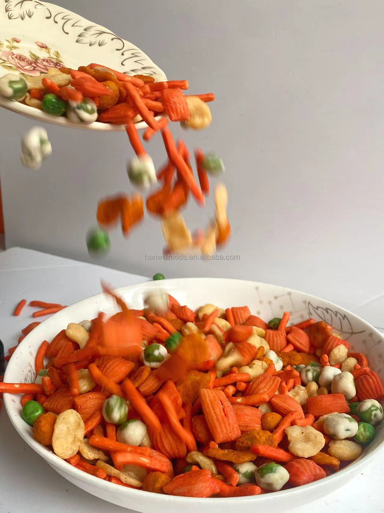 Shrimp Green Pea Snack Wheat Flour Crispy Peas Snack Broad Beans