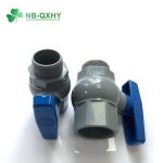 2" Male Female Threaded PVC Ball Valve for Irrigation Temperature Low Temperatur