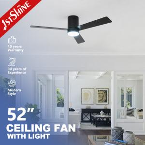 Wholesale Smart Remote Fancy LED Lighting Ceiling Fans for Low Ceilings 1stshine Wholesalers from china suppliers