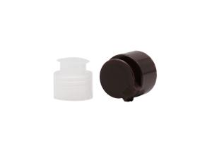 Wholesale 28mm Neck Cosmetics Plastic Screw Flip Top Cap Solid Packing from china suppliers