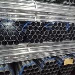 OEM A36 SS400 ST372 Gi Steel Pipe 50mm Round ERW Mild Steel Tube