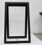 Customizable Glass Aluminum Top Hung Windows For Home Decor Project