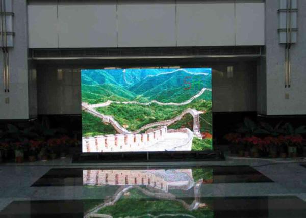 5mm Indoor Fixed LED Display High Resolution , 40000 dots / sqm LED Video