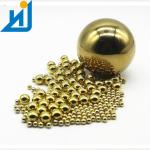 H62 H65 Solid Pure Small Copper Balls For Valves 1/2 Inch 12.7mm Light Weight
