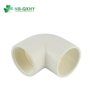 Wholesale Cross PVC Threaded Female Elbow NPT Elbow for Water Supply Plastic Pipe Fitting Sch40 from china suppliers