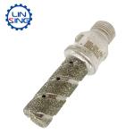 6mm Vacuum Brazed Diamond Finger Bits for Marble Drilling Feed Rate 24-48" per