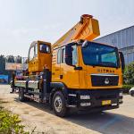 50m Hydraulic Truck Mounted Telescopic Bucket Boom Lift