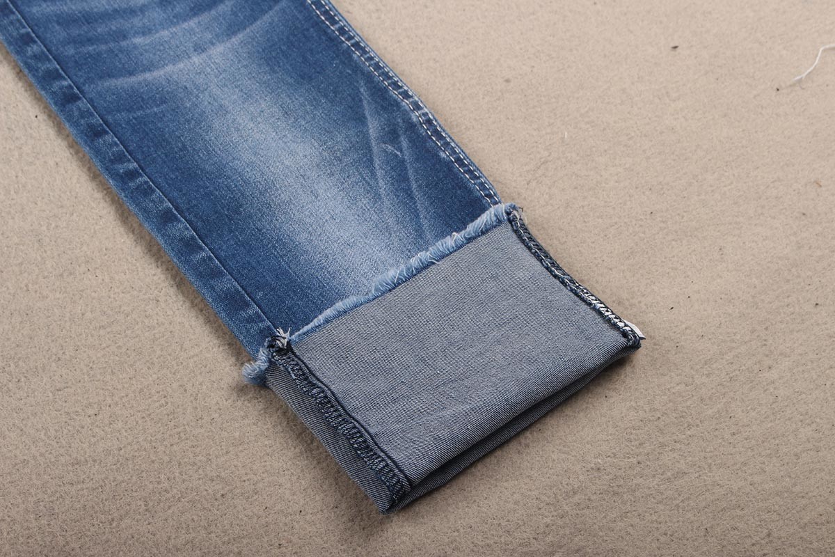 9.6OZ Stretchable Denim Fabric For Women Dark Blue Color